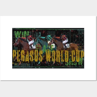 Pegasus World Cup 2023 Posters and Art